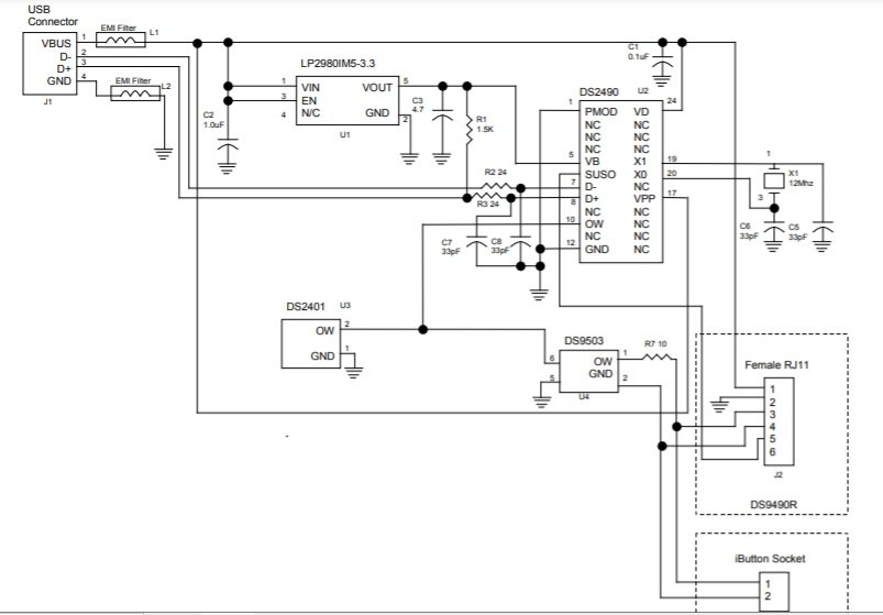 Sơ đồ khối DS9490R