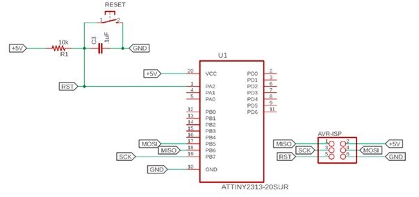 Cách lập trình vi điều khiển AVR ATtiny2313