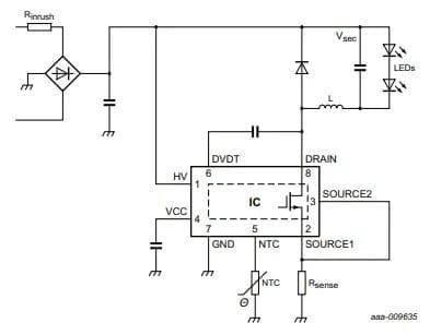 Cách sử dụng IC điều khiển LED SSL5015TE