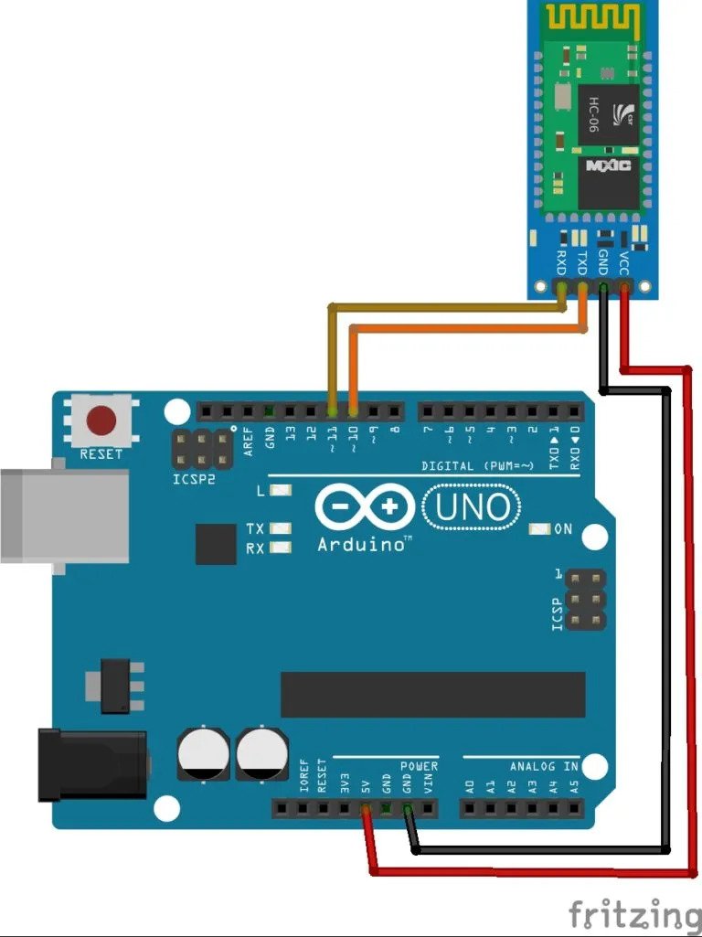 Phần mềm uart Arduino cho HC06
