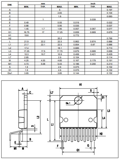 Sơ đồ 2D Tda2005