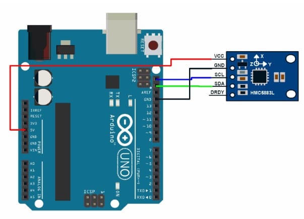 Sơ đồ kết nối với Arduino