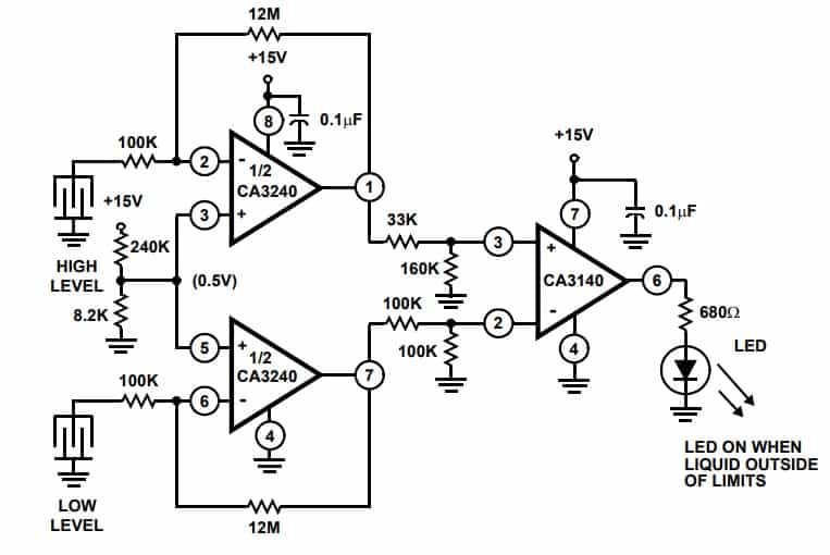 Ví dụ mạch dò dual-level