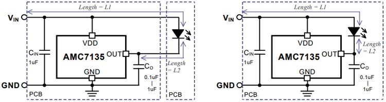 Cách sử dụng IC điều chỉnh dòng điện AMC7135