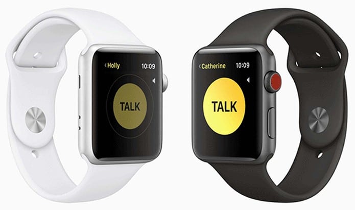 Cách sử dụng của walkie - talkie trên Apple Watch