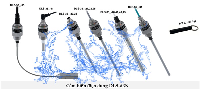 Tổng hợp cảm biến điện dung DLS-35N